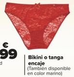 Oferta de Bikini o tanga encaje  por 3,99€ en Carrefour