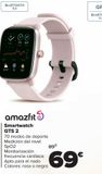 Oferta de Smartwatch GTS 2  AMAZFIT por 69€ en Carrefour
