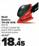 Oferta de Multilijadora TH-OS 1016  por 18,45€ en Carrefour