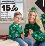 Oferta de Jersey Navidad hombre o mujer  por 15,99€ en Carrefour