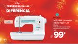 Oferta de Máquina de coser KSEW72DIT-21 klindo por 99€ en Carrefour