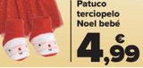 Oferta de Patuco terciopelo Noel bebé  por 4,99€ en Carrefour