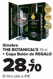 Oferta de Ginebra THE BOTANICAL'S + Copa Balón de REGALO  por 28,7€ en Carrefour