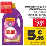 Oferta de Detergente líquido COLON Vanish  por 16,4€ en Carrefour
