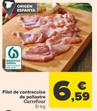 Oferta de Filete de contramuslos de pollo Carrefour por 6,59€ en Carrefour