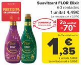 Oferta de Suavizante FLOR Elixir  por 4,49€ en Carrefour
