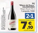 Oferta de D.O. "Ribera del Duero" VALDERIVERO Tinto Roble por 7,1€ en Carrefour