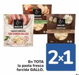 Oferta de En TODA la pasta fresca rellena GALLO en Carrefour