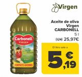 Oferta de Aceite de oliva Virgen CARBONELL por 25,97€ en Carrefour