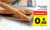 Oferta de Barra rústica Carrefour por 0,59€ en Carrefour