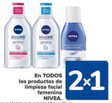 Oferta de En TODOS los productos de limpieza facial femenina NIVEA  en Carrefour