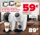 Oferta de DëLonghi KRUPS Cafetera de cápsulas Genio S  por 89€ en Carrefour