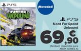 Oferta de Need For Speed Unbound  por 69,9€ en Carrefour