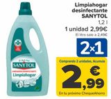 Oferta de Limpiahogar desinfectante SANYTOL  por 2,99€ en Carrefour