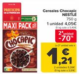Oferta de Cereales Chocapic NESTLÉ por 4,05€ en Carrefour