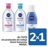 Oferta de En TODOS los productos de limpieza facial femenina NIVEA en Carrefour