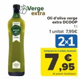Oferta de Aceite de oliva Virgen Extra DCOOP por 7,95€ en Carrefour