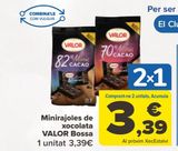 Oferta de Mini tabletas de chocolate VALOR Bolsa por 3,39€ en Carrefour