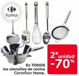 Oferta de En TODOS los utensilios de cocina Carrefour Home  en Carrefour
