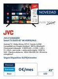 Oferta de Smart tv led JVC por 209€ en Movistar