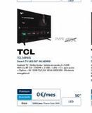 Oferta de Smart tv led 50 TCL en Movistar