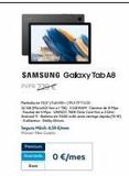 Oferta de Samsung Galaxy Tab Samsung por 229€ en Movistar