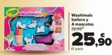 Oferta de Washimals bañera y 4 mascotas  por 25,9€ en Carrefour