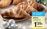 Oferta de Croissants de mantequilla eroski por 1,25€ en Caprabo