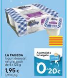 Oferta de Yogur desnatado La Fageda por 1,95€ en Caprabo