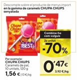 Oferta de Caramelos Chupa Chups por 1,56€ en Caprabo