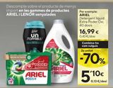 Oferta de Detergente líquido Ariel por 16,99€ en Caprabo