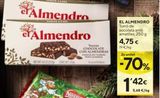 Oferta de Turrón de chocolate El Almendro por 4,75€ en Caprabo