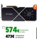 Oferta de Nvidia GeForce RTX 3090 Founders Edition 24GB GDDR6X por 473€ en CeX