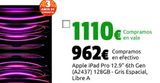 Oferta de Apple iPad Pro 12.9" 6th Gen (A2437) 128GB - Gris Espacial, Libre A por 962€ en CeX