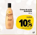Oferta de Crema de orujo RUAVIEJA por 10,75€ en Carrefour Market