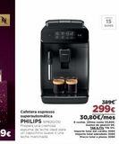 Oferta de Cafetera espresso  en El Corte Inglés