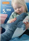 Oferta de Peluches animales por 5,99€ en IKEA