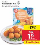 Oferta de Muslitos de cangrejo ocean sea por 1,15€ en Lidl