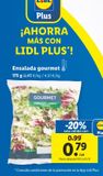 Oferta de Ensaladas preparadas Gourmet por 0,79€ en Lidl