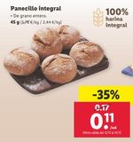 Oferta de Panecillos por 0,11€ en Lidl