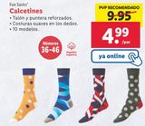 Oferta de Calcetines por 4,99€ en Lidl