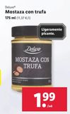Oferta de Mostaza Deluxe por 1,99€ en Lidl