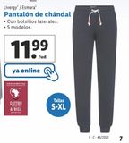 Oferta de Pantalones Livergy por 11,99€ en Lidl