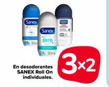 Oferta de En desodorantes SANEX Roll On individuales en Carrefour Market