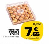 Oferta de Bombones FERRERO ROCHER por 7,65€ en Carrefour Market