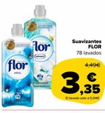 Oferta de Suavizantes FLOR por 3,35€ en Carrefour Market