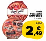 Oferta de Pizzas Pizza&Salsa CAMPOFRÍO por 2,49€ en Carrefour Market