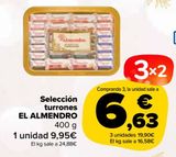 Oferta de Selección turrones EL ALMENDRO  por 9,95€ en Carrefour Market