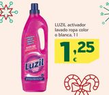 Oferta de LUZIL activador lavado ropa color o blanca  por 1,25€ en HiperDino