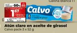 Oferta de Atún claro Calvo por 3,35€ en Maxi Dia